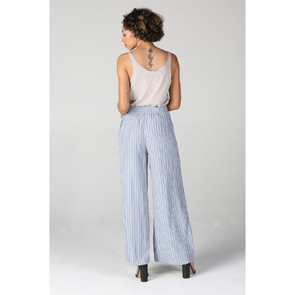 Angie Wide Leg Palazzo Pants - Picture 2 of 7